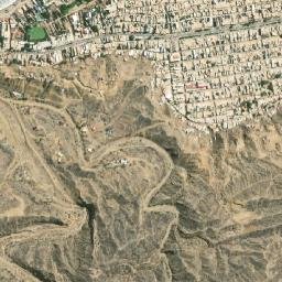Máncora map(satellite map)