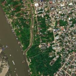 Leticia map(satellite map)