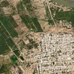 La Huaca map(satellite map)