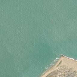 Satellite view of Galinhos Lighthouse