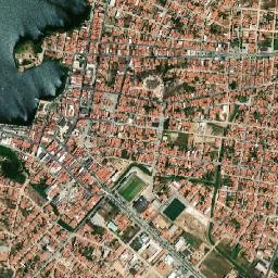 Morada Nova map(satellite map)