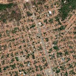 Demerval Lobão map(satellite map)