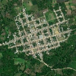 La Peca map(satellite map)
