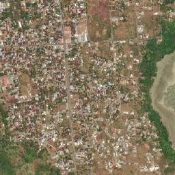 Kota Tual map(satellite map)