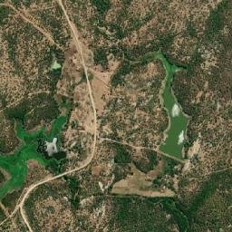 Jaguaribara map(satellite map)