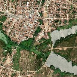 Caraúbas map(satellite map)