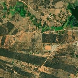 Água Nova map(satellite map)