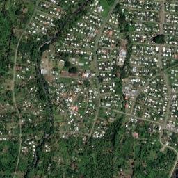 Central Bougainville map(satellite map)