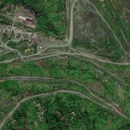 Panguna map(satellite map)