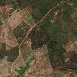Jucás map(satellite map)