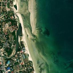 Satellite view of Kawe Beach