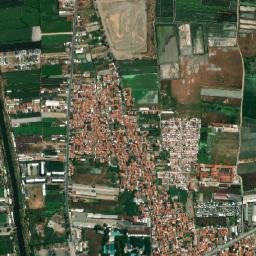 Kota Tegal map(satellite map)