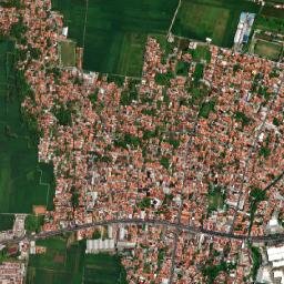Wiradesa map(satellite map)
