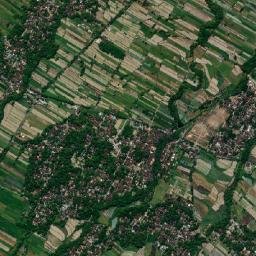 Kabupaten Sleman map(satellite map)