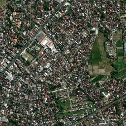 Klaten map(satellite map)