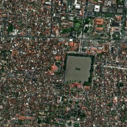 Yogyakarta map(satellite map)