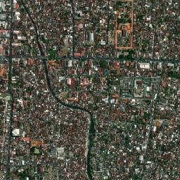 Kota Yogyakarta map(satellite map)