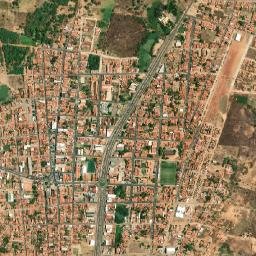 Simplício Mendes map(satellite map)