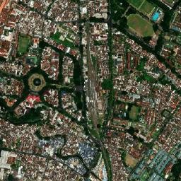 Kota Malang map(satellite map)