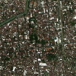 Tulungagung map(satellite map)