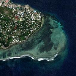 Gizo map(satellite map)
