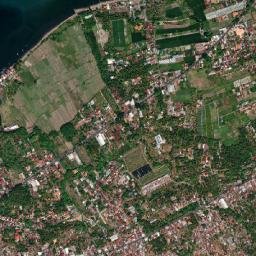 Lovina map(satellite map)