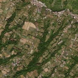 Kabupaten Bangli map(satellite map)