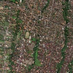 Ubud map(satellite map)