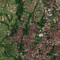 Klungkung map(satellite map)
