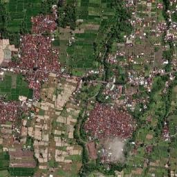 Kabupaten Klungkung map(satellite map)