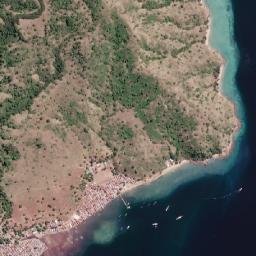 Komodo map(satellite map)