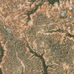 Abaré map(satellite map)