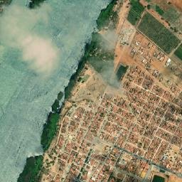 Curaçá map(satellite map)