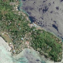 Tulagi map(satellite map)