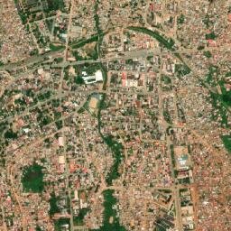 N’dalatando map(satellite map)