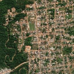 Plácido de Castro map(satellite map)