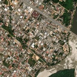 Ji Paraná map(satellite map)