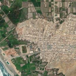 Végueta map(satellite map)