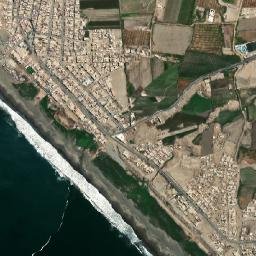 Caleta de Carquín map(satellite map)