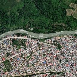 San Ramón map(satellite map)