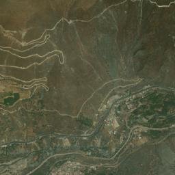 Matucana map(satellite map)