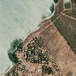 Maningrida map(satellite map)