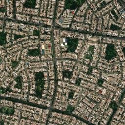 Santiago de Surco map(satellite map)