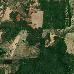 Araçás map(satellite map)