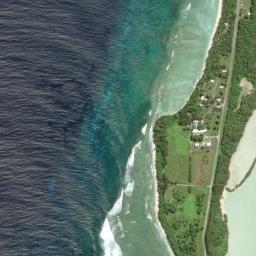 Satellite view of Cocos Keeling Islands Shacks