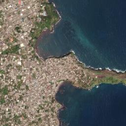 Domoni map(satellite map)