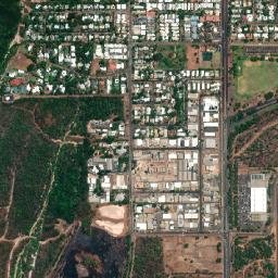 Coconut Grove map(satellite map)