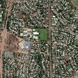 Palmerston map(satellite map)