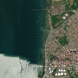 Madre de Deus map(satellite map)