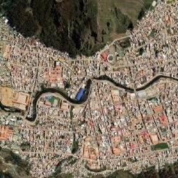 Huancavelica map(satellite map)